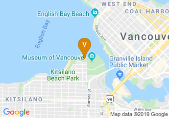 map of Vancouver Maritime Museum