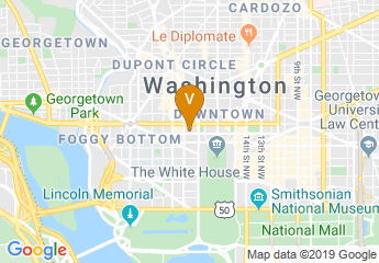 map of Washington convention center