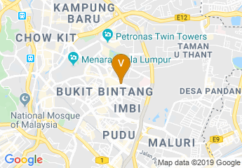 map of Pavilion Hotel