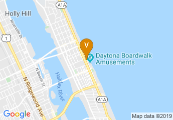 map of The Spa at the Hilton Daytona Beach Oceanfront Resort