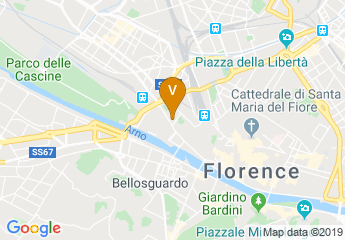 map of Sina Villa Medici, Autograph Collection