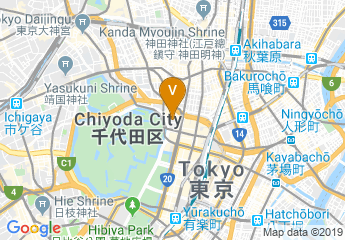 map of Nikkei Hall