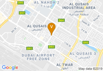 map of Hampton by Hilton Dubai Airport