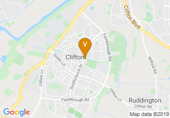 map of Clifton Leisure Centre