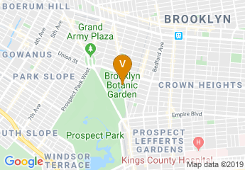 map of Brooklyn Botanic Garden