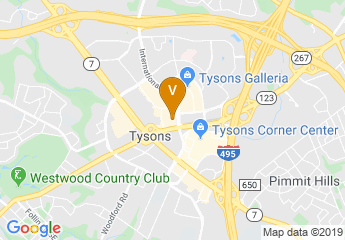 map of Doubletree Tysons Corner-McLean