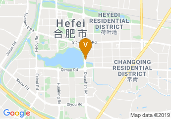 map of Intercontinental Hotels Hefei