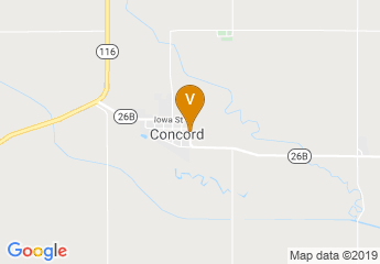 map of Dixon County Fairgrounds