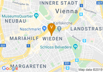 map of DAS Triest, A Design Hotel