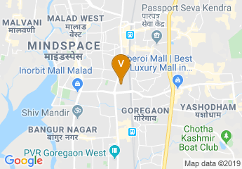 map of Residency Sarovar Portico, Mumbai