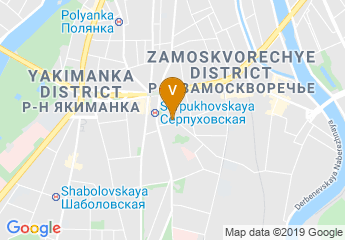 map of РЭУ им. Г. В. Плеханова