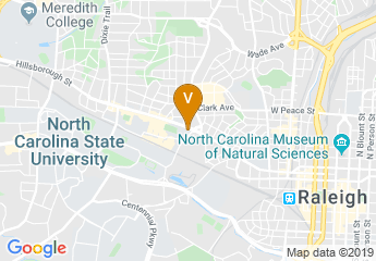 map of North Carolina State University Memorial Belltower