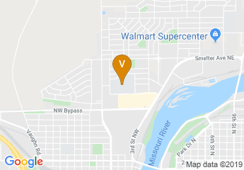 map of C.M. Russell High School