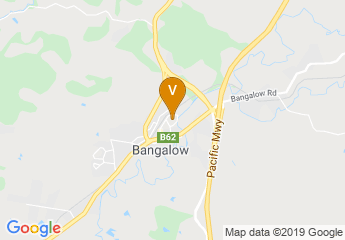 map of Bangalow Showground