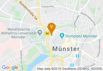 map of Gesamtschule Münster-Mitte