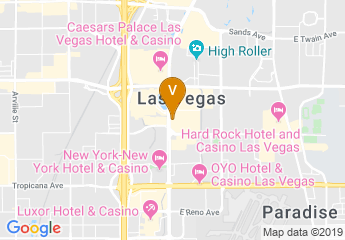 map of Planet Hollywood Las Vegas Resort