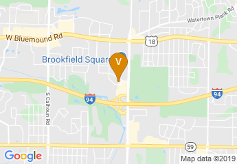 map of Brookfield Conference Center and hotel