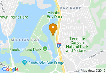 map of Hilton San Diego Resort & Spa
