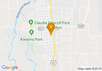 map of Ravalli County Museum