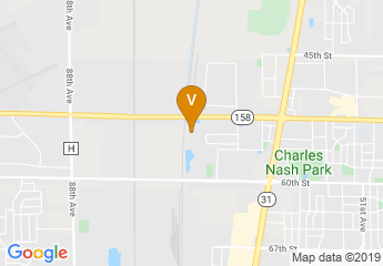 map of Kenosha YMCA