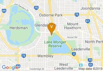 map of Bendat Parent and Community Centre (Telethon Speech & Hearing)