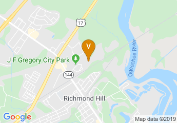 map of Richmond Hill City Center
