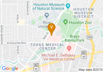 map of Houston Methodist Research Institute