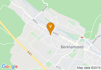 map of Berkhamsted Leisure Centre