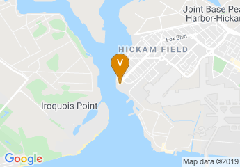 map of Historic Hickam Officers' Club