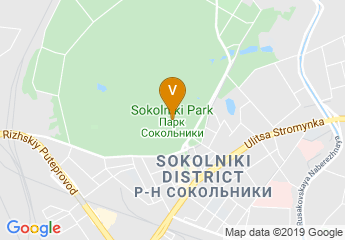 map of Sokolniki Park