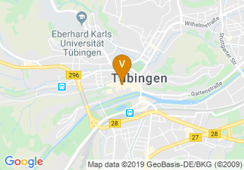 map of Altstadt Tübingen