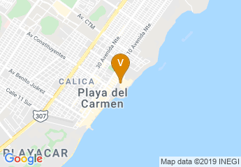 map of Grand Hyatt Playa del Carmen Resort