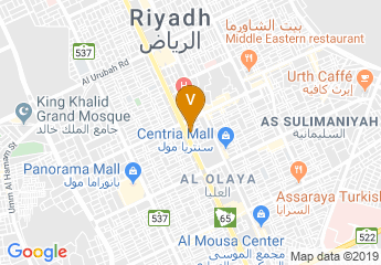map of Copthorne Hotel Riyadh