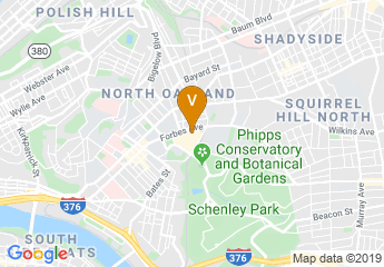map of Carnegie Museum of Art