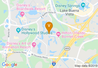 map of JW Marriott Orlando Bonnet Creek Resort & Spa