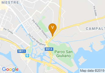 map of Hilton Garden Inn Venice Mestre San Giuliano