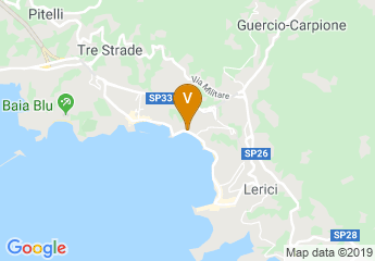 map of Villa Marigola Congress Center