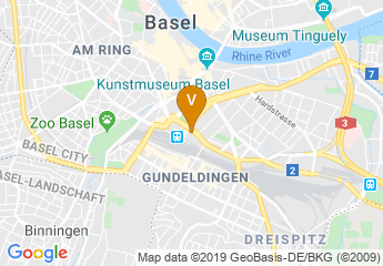 map of Bank for International Settlements