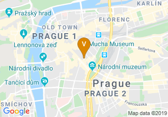 map of Dům nadace ABF