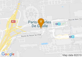 map of Hotel Mercure Paris CDG Airport & Convention