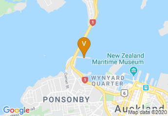 map of Royal New Zealand Yacht Squadron