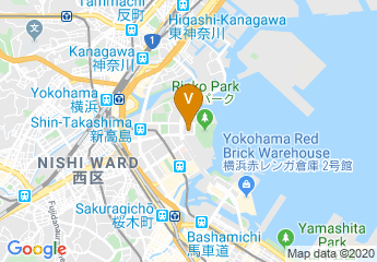 map of Pacifico Yokohama North