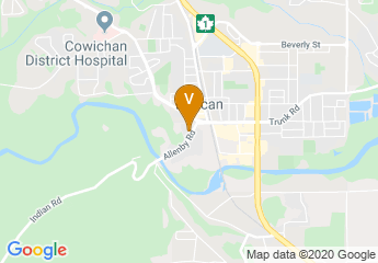 map of Cowichan Tribes