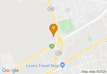 map of Four Points by Sheraton Midland