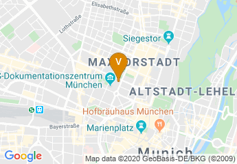 map of University of Television and Film