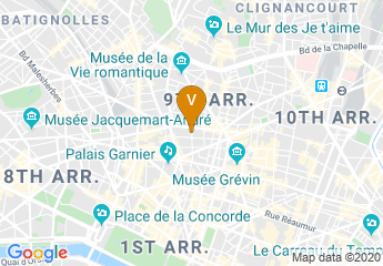 map of VERSO by Victoire centre de conférences
