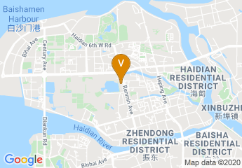 map of Hainan University (East Gate)