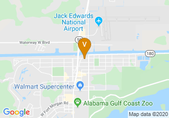 map of Gulf Coast Arts Alliance