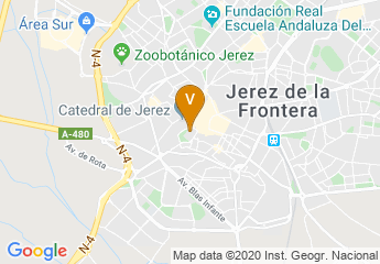 map of Alcázar de Jerez