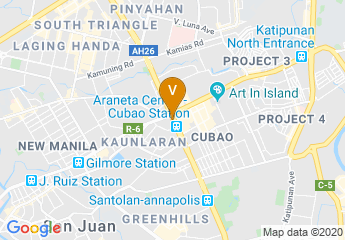 map of Red Hotel Cubao, Quezon City